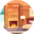 Hotels mit Kamin 